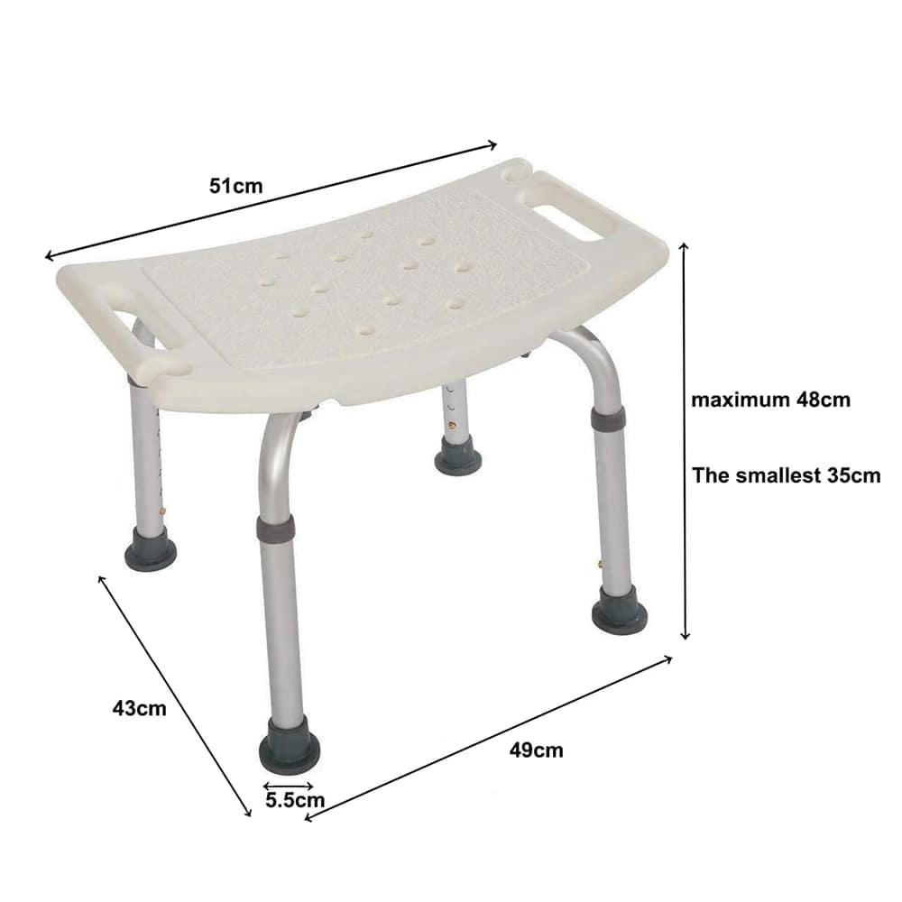 Adjustable Height Shower Stool Adjustable Height Shower Stool